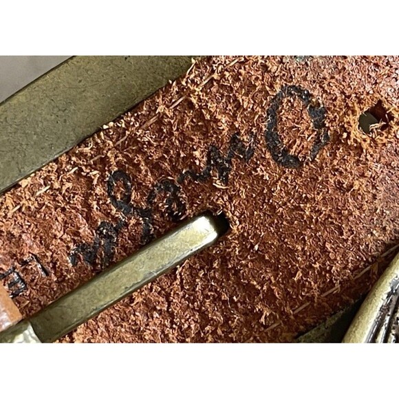 Vintage Women’s Western Small Concho Link Belt~Gold Metal~Southwestern Cowgirl main image 16